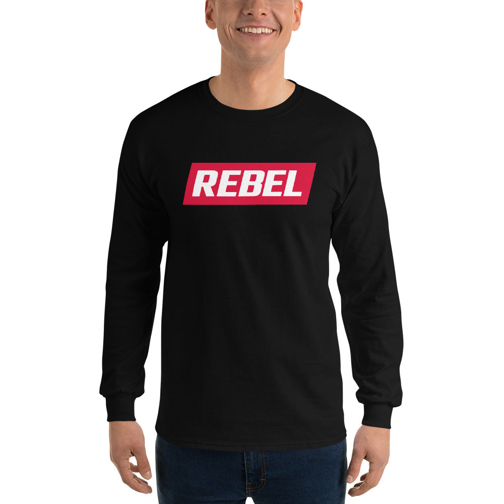 REBEL Logo- Unisex Long Sleeve Shirt