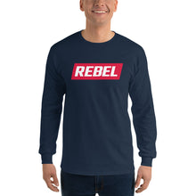 Load image into Gallery viewer, REBEL Logo- Unisex Long Sleeve Shirt
