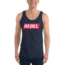 Load image into Gallery viewer, REBEL Logo- Unisex Tank Top
