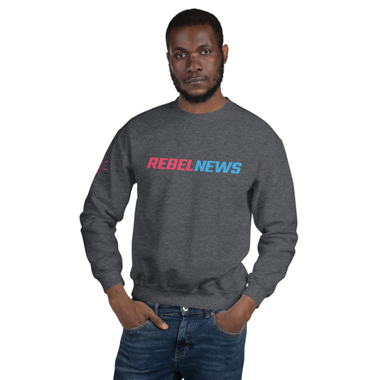 Rebel News Wordmark Logo Unisex Sweatshirt