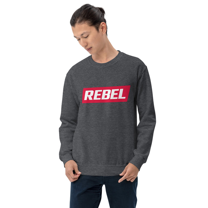 Load image into Gallery viewer, REBEL Logo Unisex Sweatshirt
