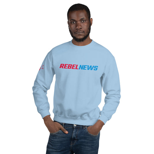 Rebel News Wordmark Logo Unisex Sweatshirt