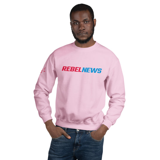 Rebel News Wordmark Logo Unisex Sweatshirt