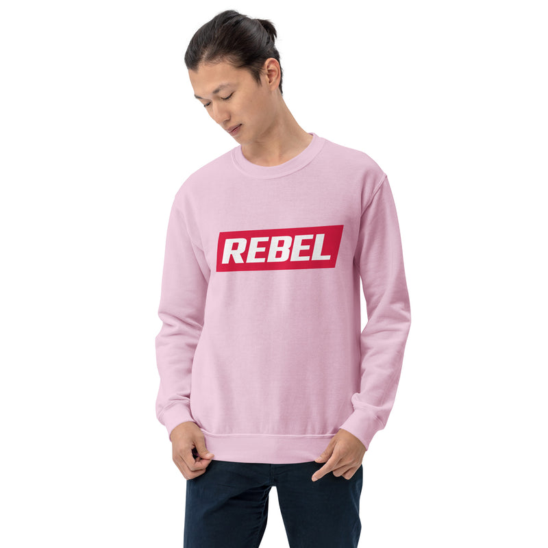 Load image into Gallery viewer, REBEL Logo Unisex Sweatshirt
