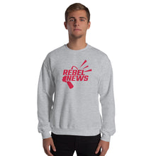 Load image into Gallery viewer, Rebel News Horn Logo (Red) Unisex Sweatshirt
