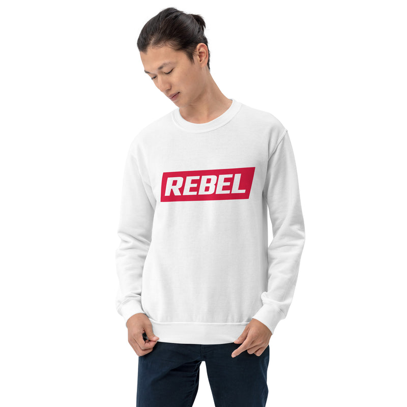 Load image into Gallery viewer, REBEL Logo Unisex Sweatshirt
