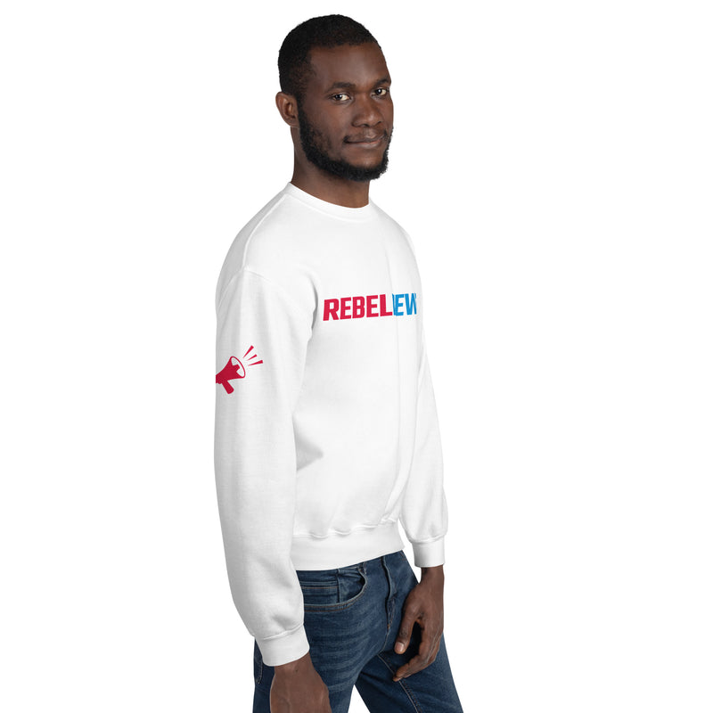 Load image into Gallery viewer, Rebel News Wordmark Logo Unisex Sweatshirt
