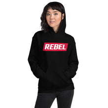 Load image into Gallery viewer, REBEL Logo- Unisex Hoodie
