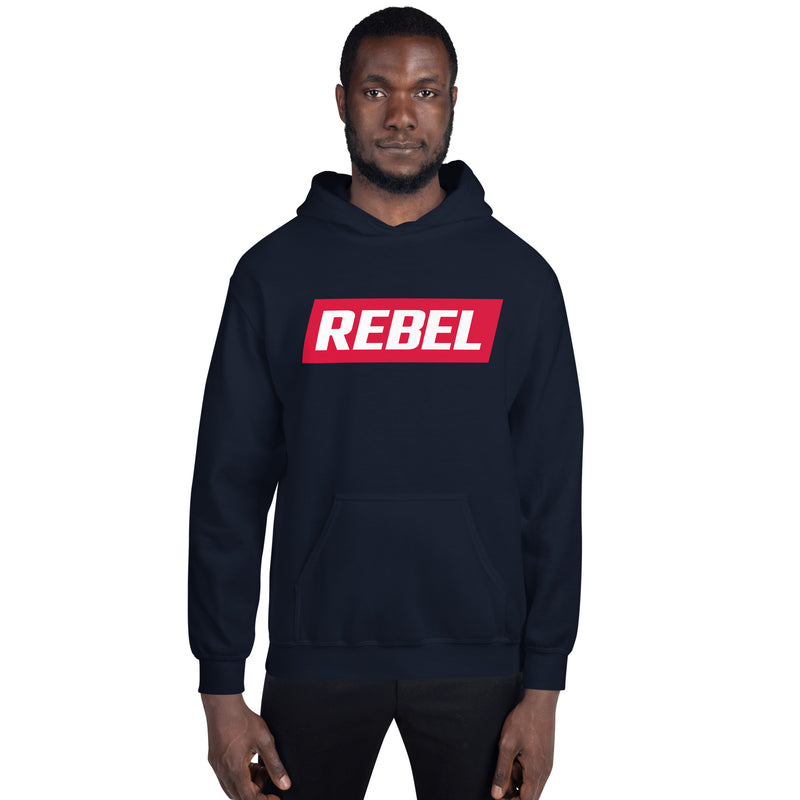 Load image into Gallery viewer, REBEL Logo- Unisex Hoodie
