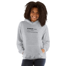 Load image into Gallery viewer, Definition Of A Woman - Unisex Hoodie
