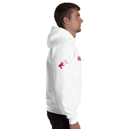 Rebel News Typography Logo- Unisex Hoodie