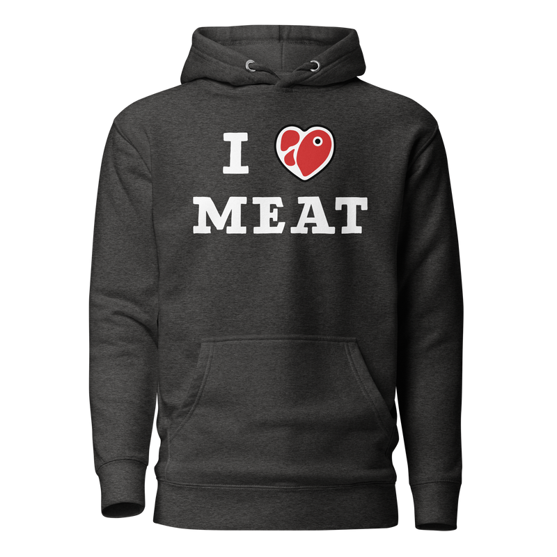 Load image into Gallery viewer, I Love Meat Unisex Hoodie
