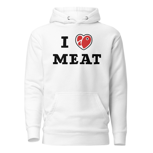 I Love Meat Unisex Hoodie