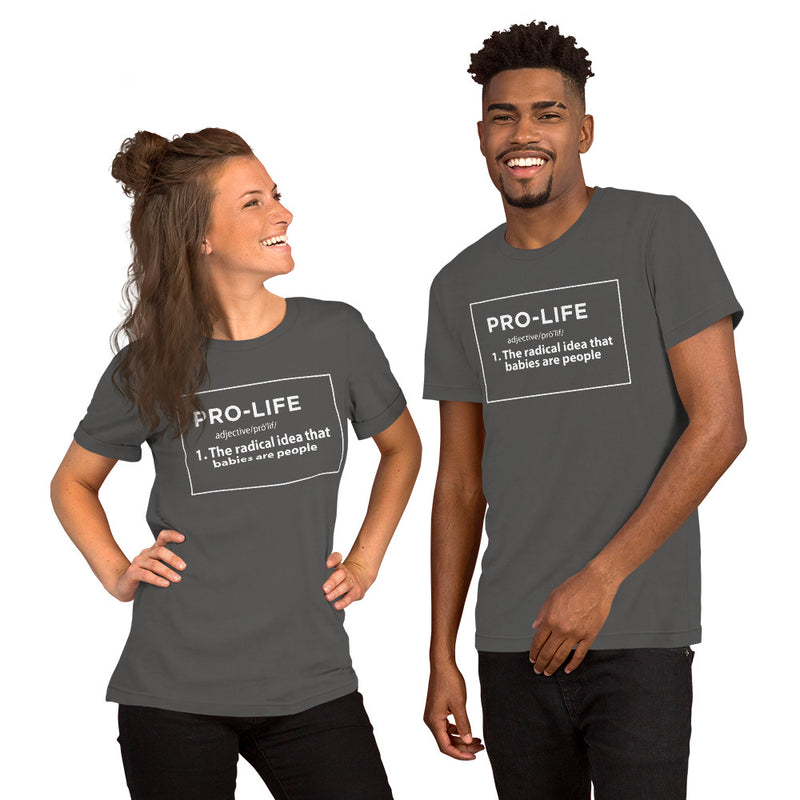 Load image into Gallery viewer, Pro-Life Definition - Unisex T-Shirt
