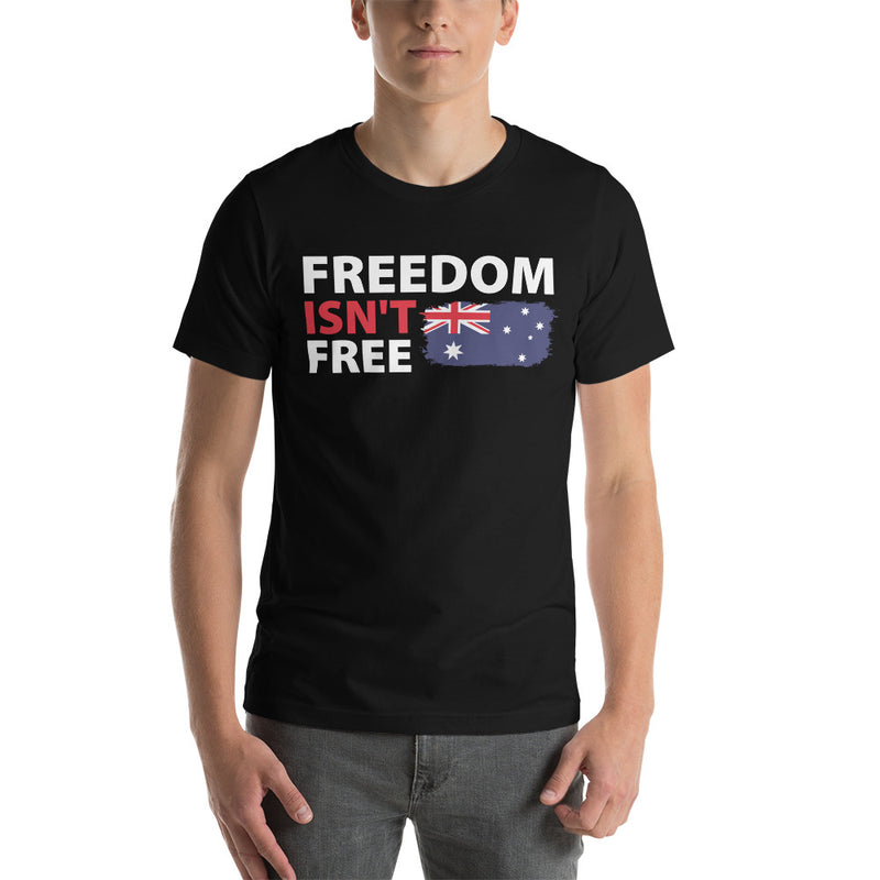 Load image into Gallery viewer, Freedom Isn&#39;t Free Flag- Unisex T-Shirt
