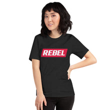 Load image into Gallery viewer, REBEL Logo- Unisex T-Shirt

