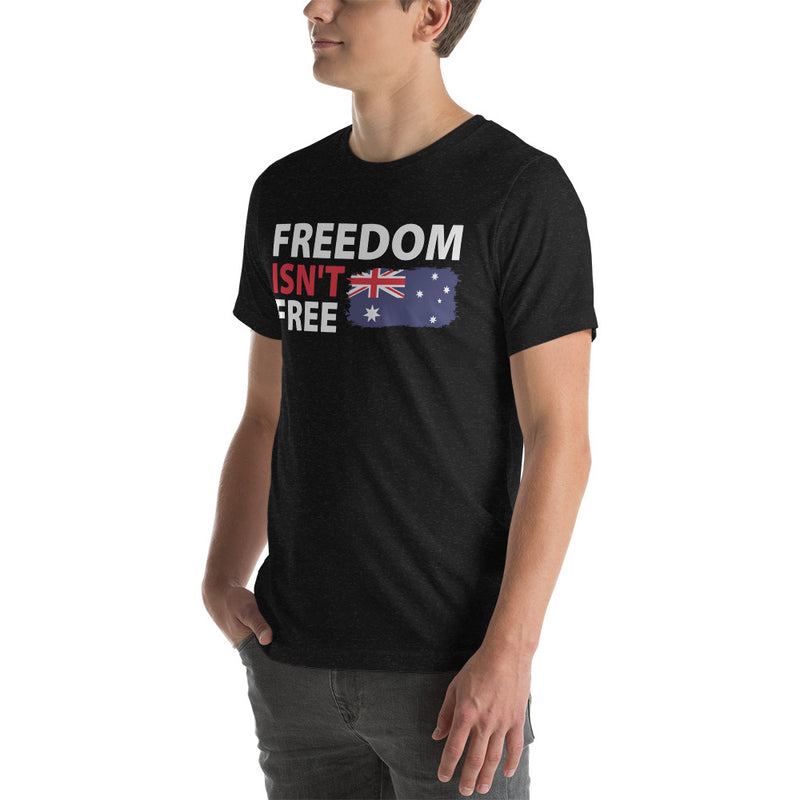 Load image into Gallery viewer, Freedom Isn&#39;t Free Flag- Unisex T-Shirt
