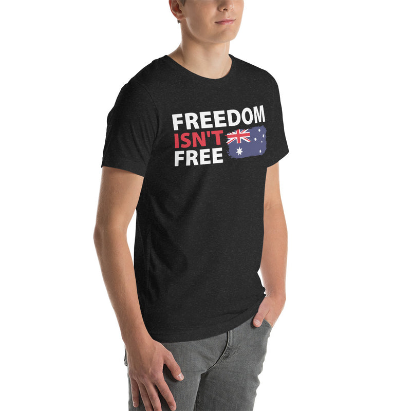 Load image into Gallery viewer, Freedom Isn&#39;t Free Flag- Unisex T-Shirt
