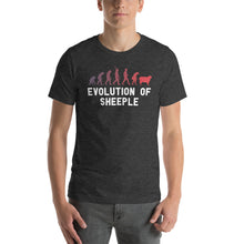 Load image into Gallery viewer, Evolution of Sheeple- Unisex T-Shirt
