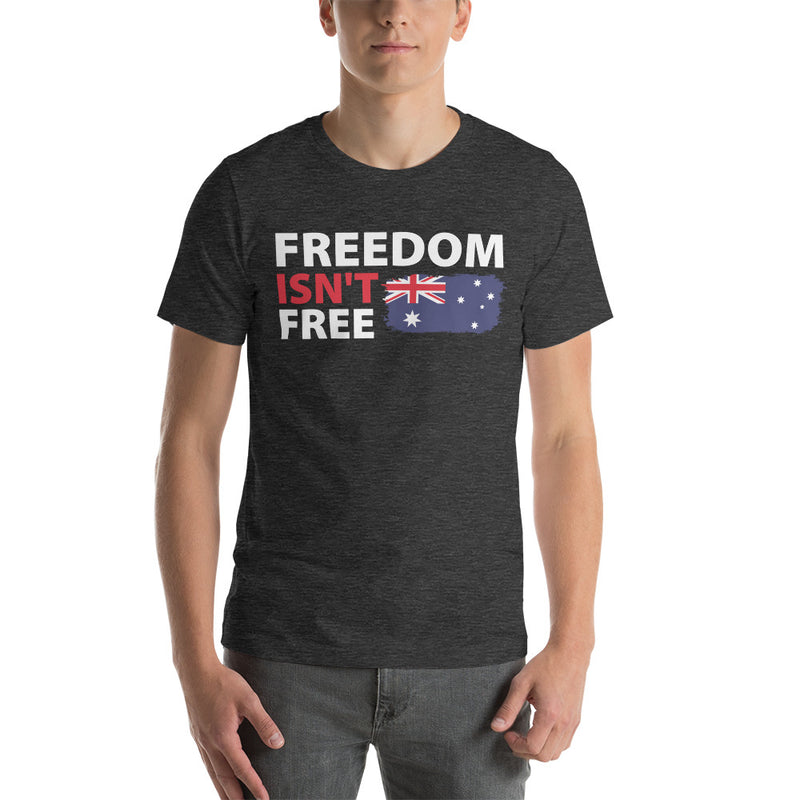 Load image into Gallery viewer, Freedom Isn&#39;t Free Flag- Unisex T-Shirt
