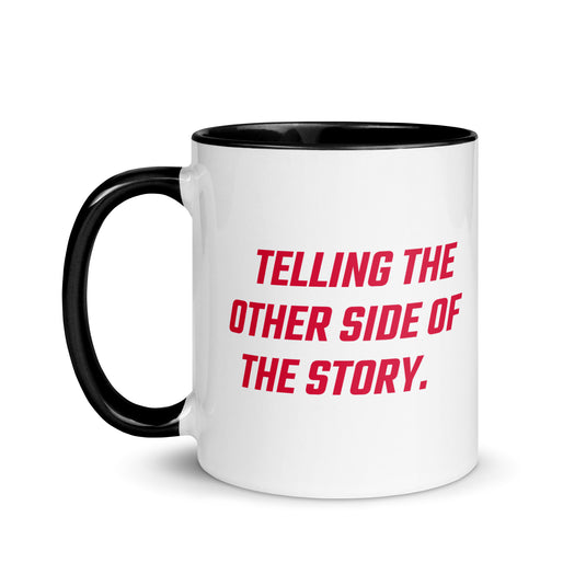 Rebel News Horn Logo (Red)- Two-Tone Mug