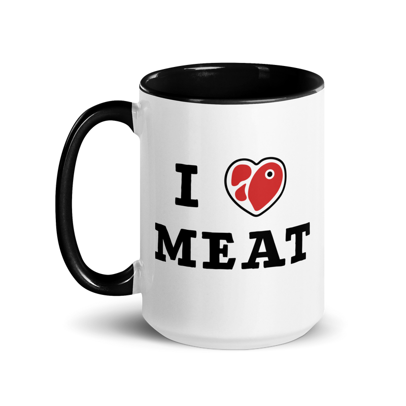 Load image into Gallery viewer, I Love Meat Mug
