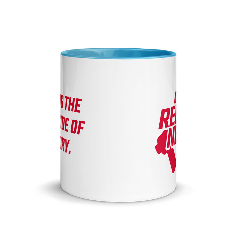 Load image into Gallery viewer, Rebel News Horn Logo (Red)- Two-Tone Mug
