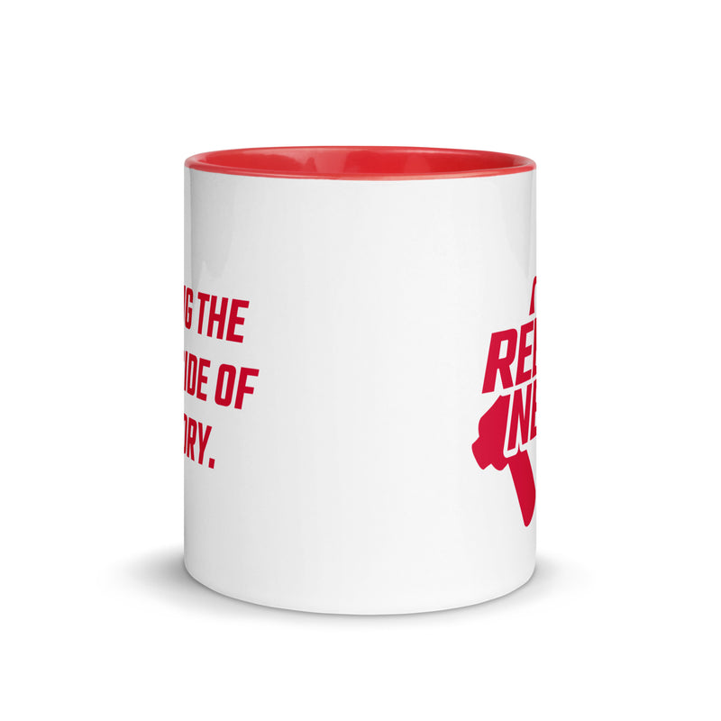 Load image into Gallery viewer, Rebel News Horn Logo (Red)- Two-Tone Mug
