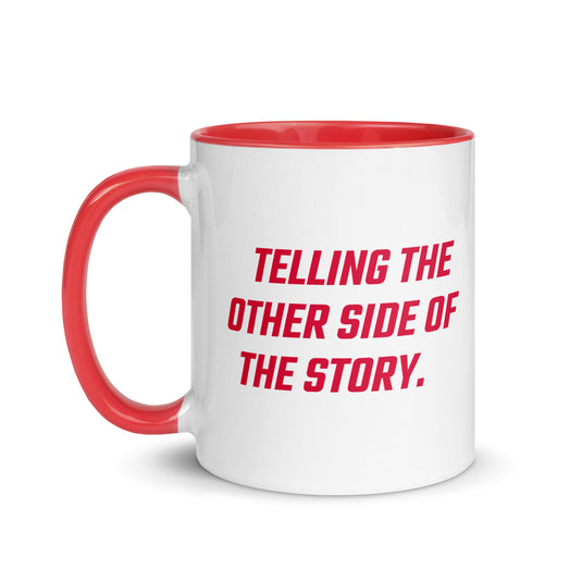 Rebel News Horn Logo (Red)- Two-Tone Mug