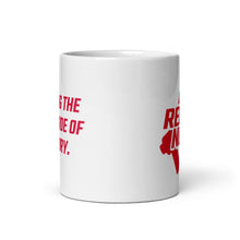 Load image into Gallery viewer, Rebel News Horn Logo (Red)- White Glossy Mug
